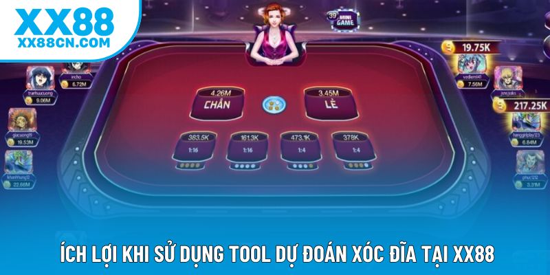 Ích lợi khi sử dụng tool dự đoán xóc đĩa tại XX88