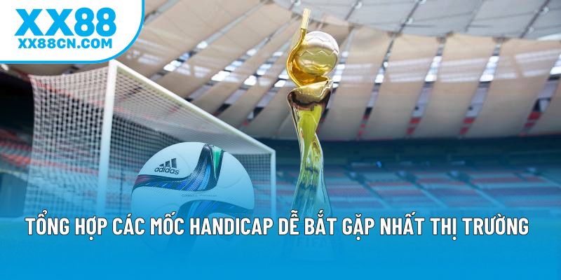 Tổng hợp các mốc Handicap dễ bắt gặp nhất thị trường